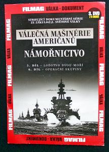DVD - Válečná Mašinérie Američanů - Námořnictvo  (3.DVD)  (o4)