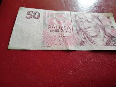 Bankovka 50 Kč rok 1997