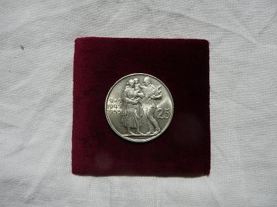 Stříbrná mince 25