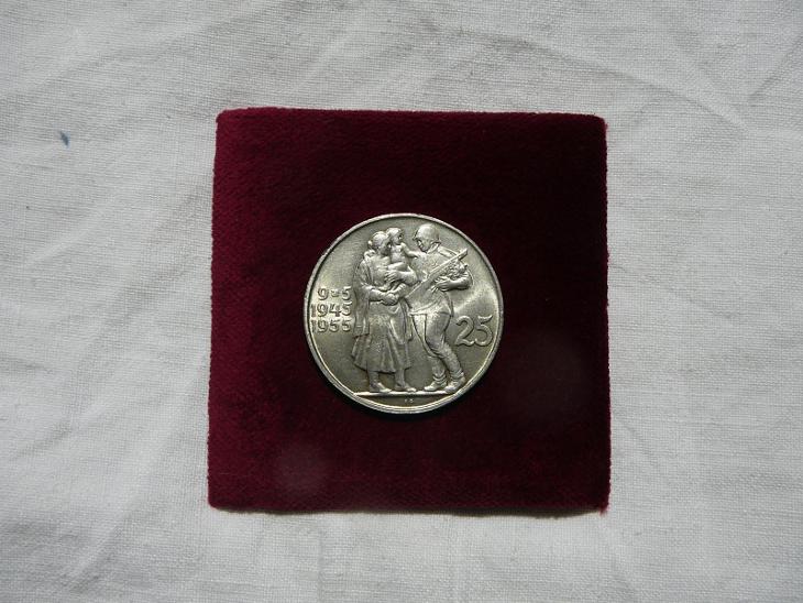 Stříbrná mince 25 - Numismatika