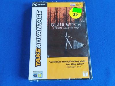 PC - BLAIR WITCH VOLUME 1: RUSTN PARR - SK vydání (2002) Top NOVÁ RARE