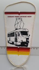 vlajka tramvaj Dopravní podnik Praha 