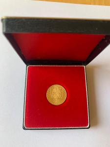 ČSSR Dukát 1981 Karel IV zlato 
