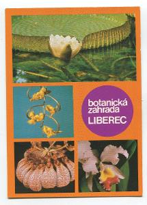 LIBEREC - Botanická zahrada, květiny, flóra
