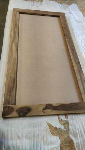 Rám pro zrcadlo - masivní teakové dřevo 70x135 cm (999676) _C460