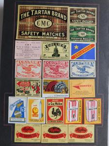 Sbírka : Zápalkové Nálepky Belgie - Collection: Match Stickers Belgiqu