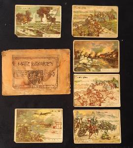 Post karten, Welt Krieg 1914, obálka