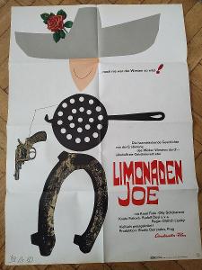 LIMONADEN JOE starý filmový plakát A1 (1964) Limonádový Joe, B. Štěpán