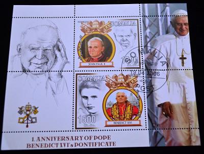Somálsko, 2006. Papež Jan Pavel II., Benedikt XVI., PL / PL-41c