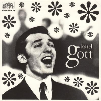 Karel Gott - 18 kusů titulů na vinylových gramofonových SP singlech