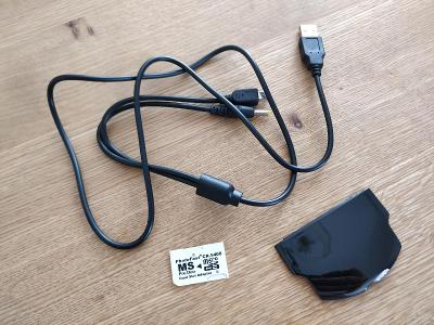 Playstation PSP Data a nabíjecí USB kabel, kryt, MicroSD Adapter