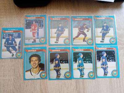 Lot Hokejových Kariet O-PEE-CHEE 1979-1980 Buffalo Sabres