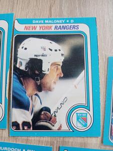 Lot Hokejových Kariet O-PEE-CHEE 1979-1980 New York Rangers