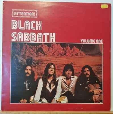 LP Black Sabbath - Attention! Black Sabbath Volume One EX