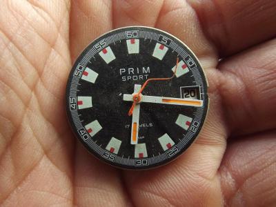 Staré hodinky Prim Sport na díly