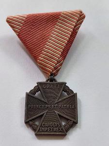 Karlův Vojenský Kříž 1916 Vyznamenání 