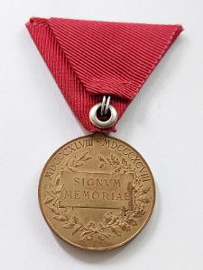 Jubilejní Pamětní Medaile 1898 SIGNVM MEMORIAE