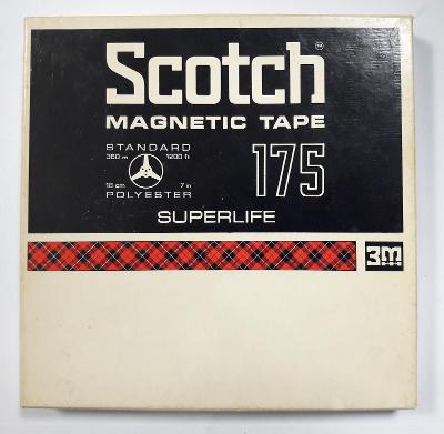 Použitá magnetofonová páska SCOTCH 175 SUPERLIFE - záznam z 27. 11. 89
