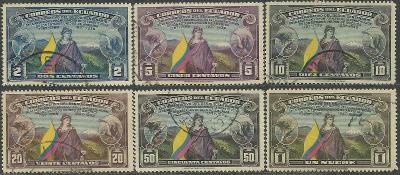 Ekvádor 1938 č.366-371, vlajka