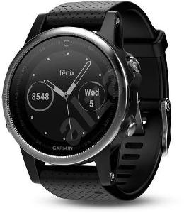 Chytré hodinky Garmin Fenix 5S Silver Optic Black band