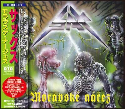 SAX - Moravské nářez + Death Steel Tour ´93 CD NOVÉ JAPAN LIMITED
