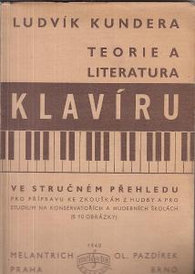 TEORIE A LITERATURA KLAVÍRU 1940
