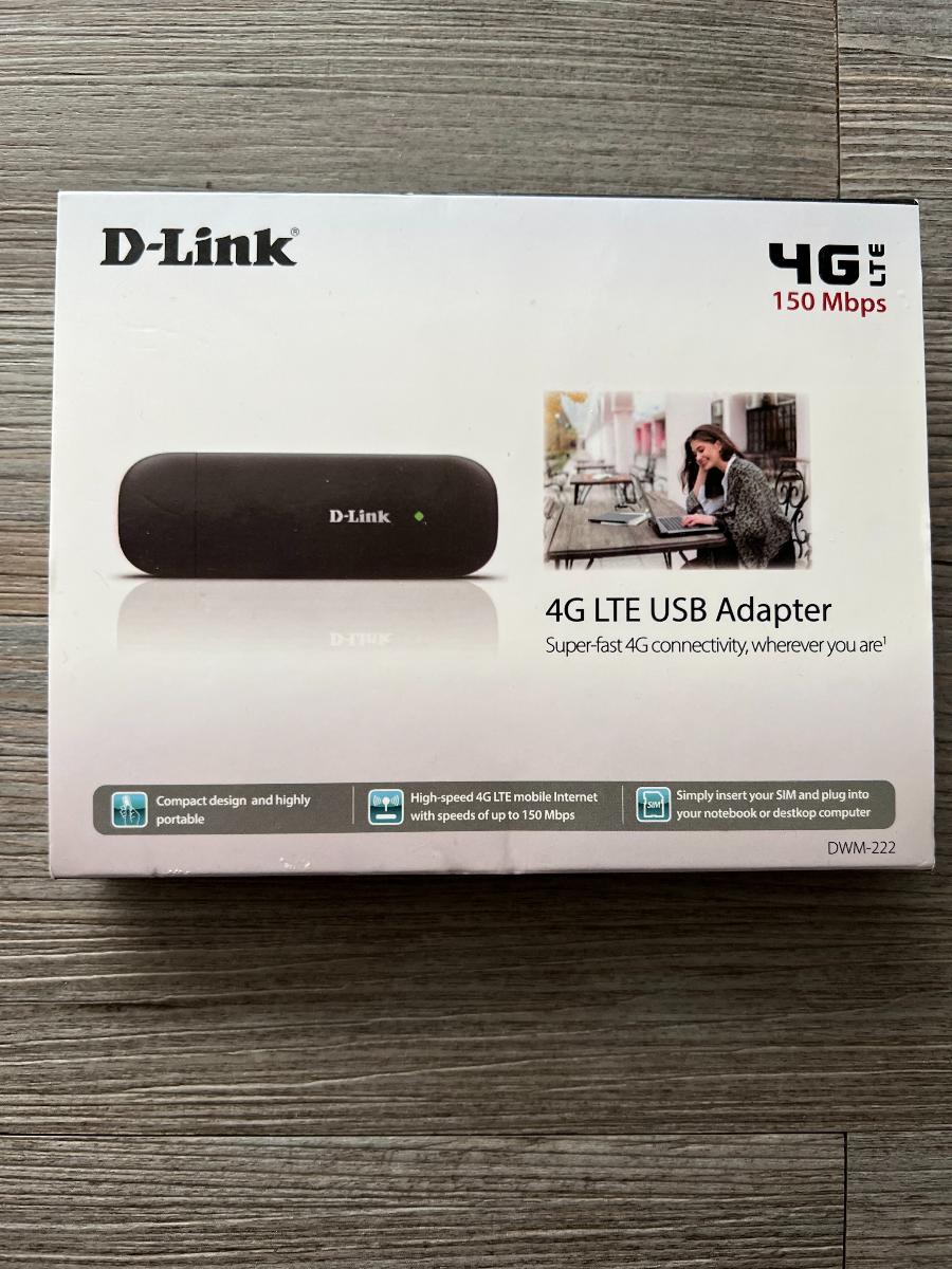 Špičkový 4G LTE USB modem D-Link adaptér - TOP produkt!!! - Komponenty pro PC