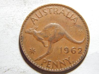 Austrálie 1 Penny 1962 (Perth) XF č38030