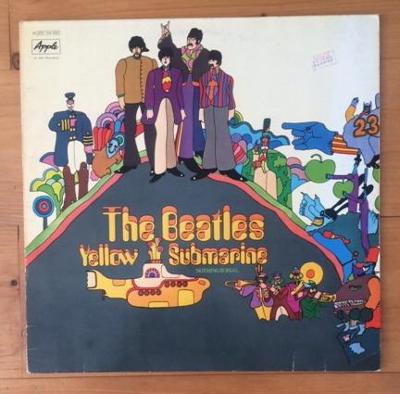 LP / THE BEATLES - YELLOW SUBMARINE - GERMANY - 70. LÉTA ??