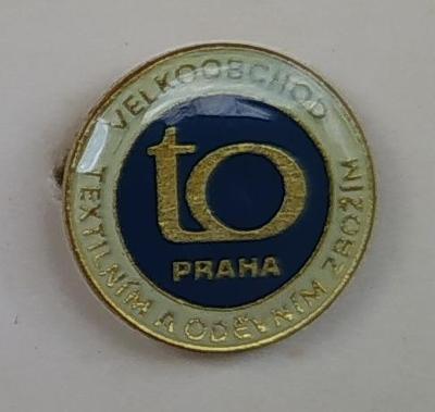 P150 Odznak Velkoobchod TO Praha (textil a oděvy) - 1ks