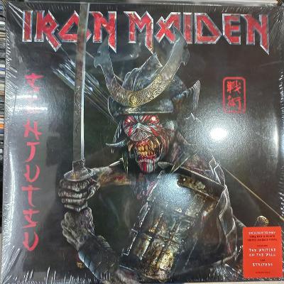 3LP Iron Maiden -  Senjutsu /2021/ Červeno černé vinyly.