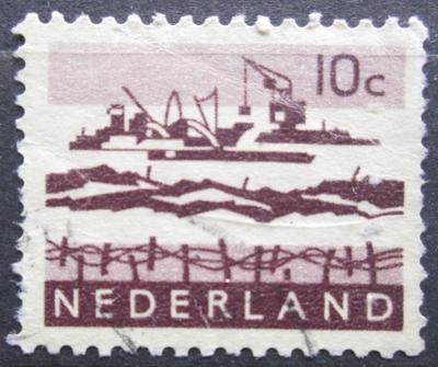 Nizozemí 1963 Těžební loď Mi# 800 1424