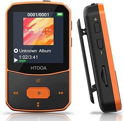 MP3 přehrávač Bluetooth 5.0 Sport – bezztrátový zvuk FM rádio
