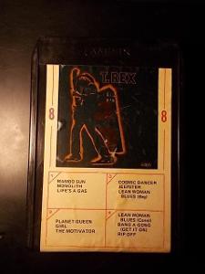 8 TRACK orig. cartridge ...... T. REX / Marc Bolan, 1971