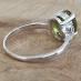Stříbrný prsten s přírodním peridotem vel. 52 od 1 KČ - 2049-19-6 - Šperky