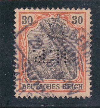 Deutsches Reich - PERFIN
