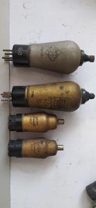 Elektronky Philips Miniwatt 3 ks a 1 ks Telefunken 