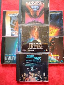 Star Trek Konvolut Soundtracků (Goldsmith, McCarthy, Eidelman...)