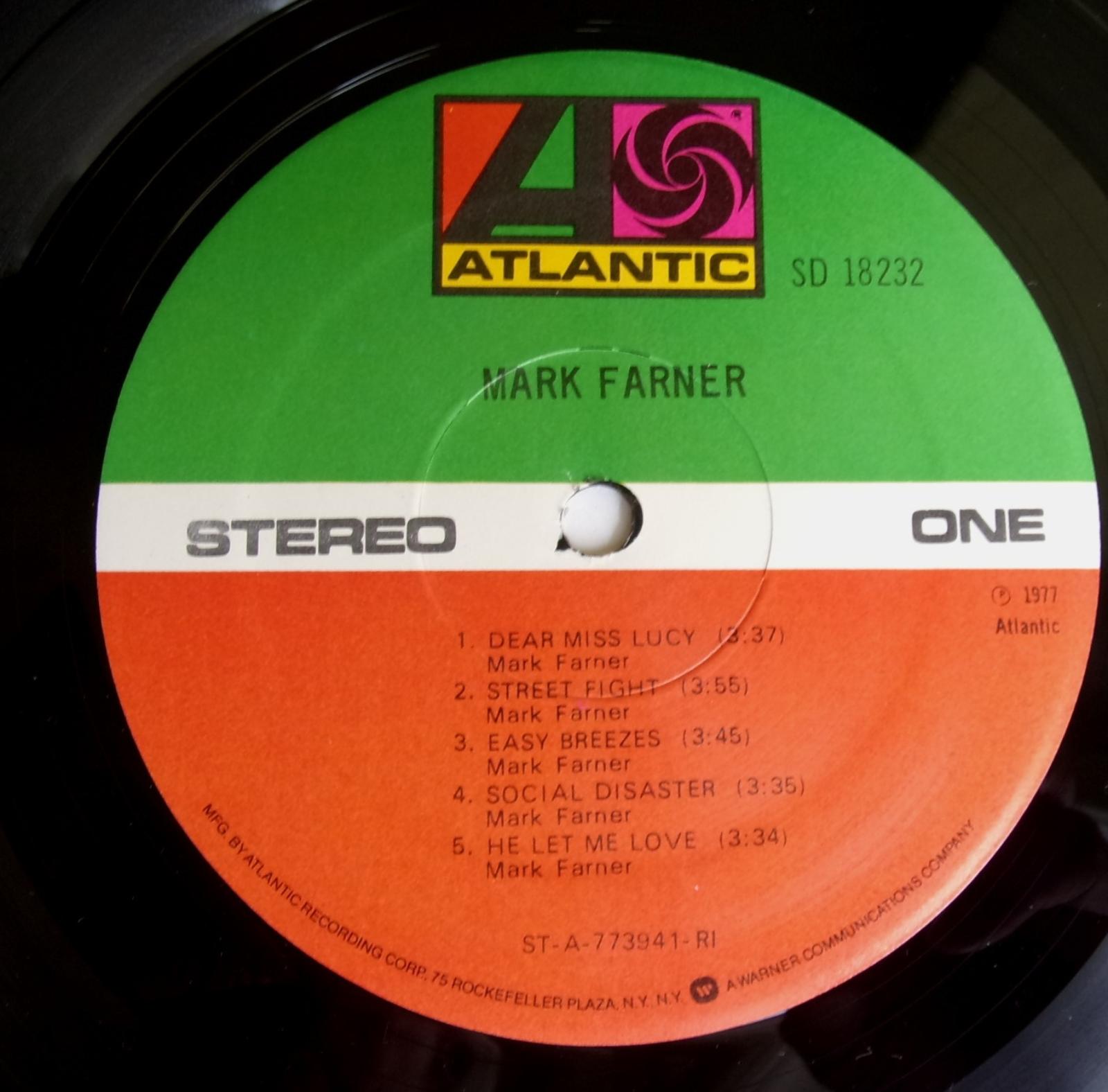 ⭐️ LP: MARK FARNER - MARK FARNER, deska NM, 1press USA 1977 Grand Funk - LP / Vinylové desky