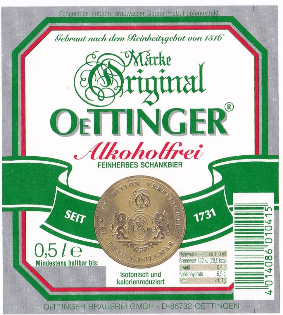 PE Německo - Oettinger 06 - Pivo a související předměty