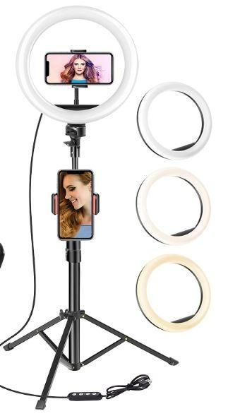 U PHITNIS 10" Selfie kruh s tripodem 156 cm - TESTOVÁNO! PC 1 440 Kč! - Mobily a chytrá elektronika