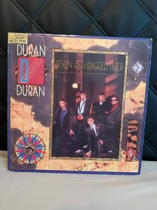 LP DURAN DURAN - SEVEN AND THE RAGGED TIGER ORIGINÁL 1.PRESS UK