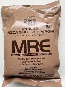 MRE - MEAL READY-TO-EAT - US Army - USA - EXPIRACE 2024 - PIZZA