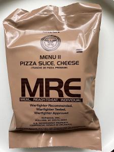 MRE - MEAL READY-TO-EAT - US Army - USA - EXPIRACE 2024 - PIZZA