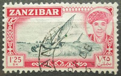 Zanzibar 1961 Tradiční loď Mi# 250 1736