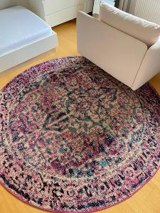 Kulatý koberec Vintage, Rugvista, Ø 200 cm