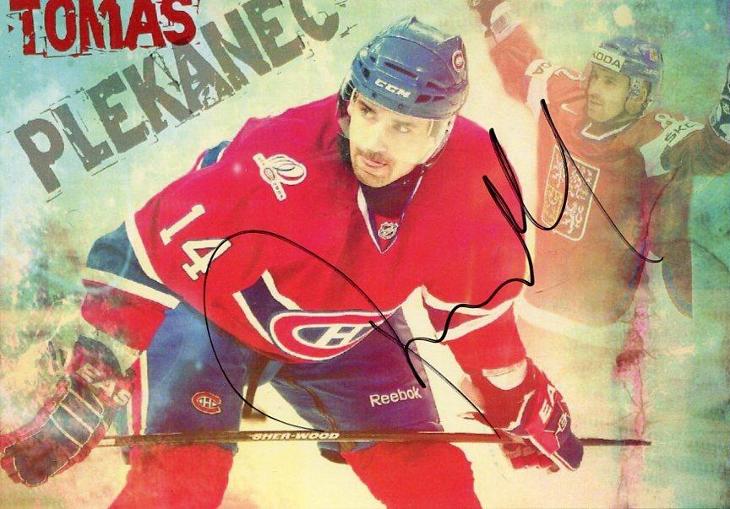 Tomáš Plekanec - Montreal Canadiens - reprezentace - Ostatní sběratelské předměty