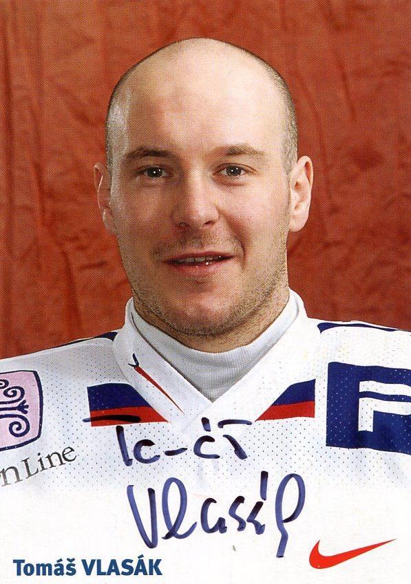 Tomáš Vlasák - hokej- klubové foto s podpisem - Ostatní sběratelské předměty