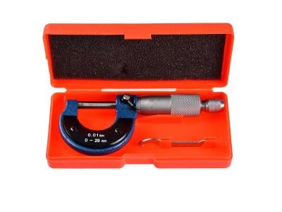 Analogový mikrometr 0-25mm 0-01mm měřidlo metr G01486