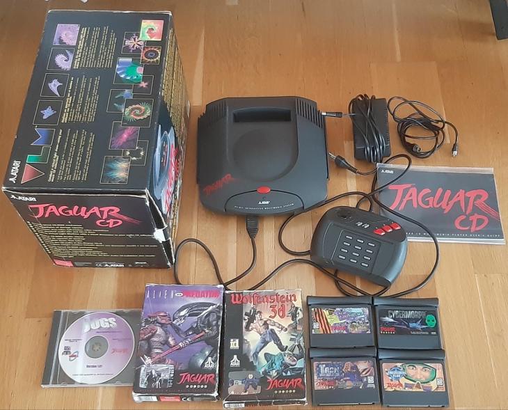 Atari Jaguar CD  Video Game Console Library